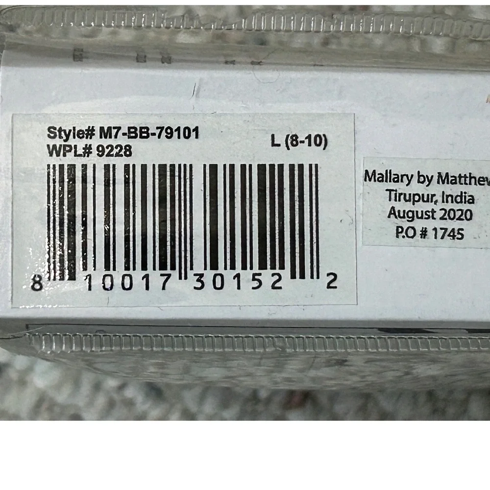 Mallary Matthew boys size
